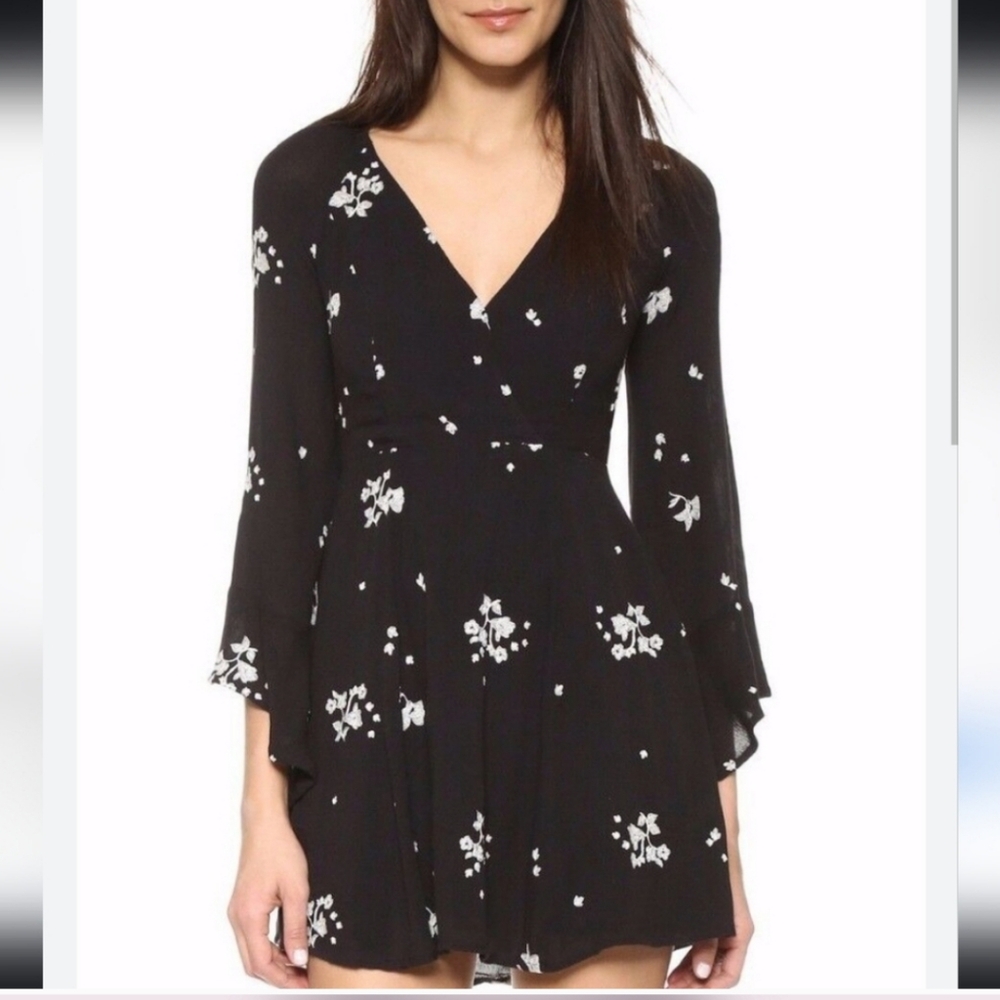 Free People JASMINE Embroidered Dress